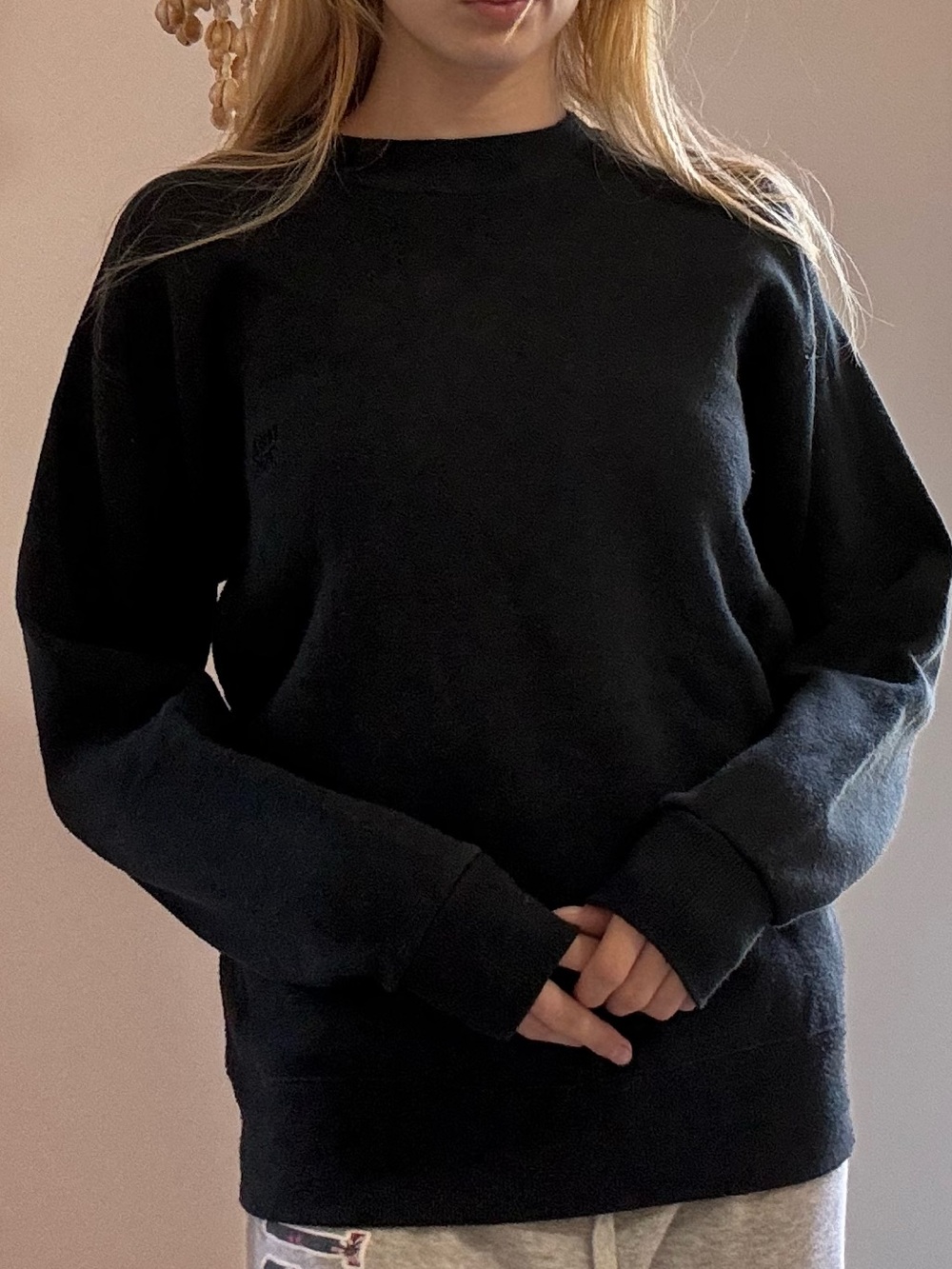 USA Olympic Black Crewneck